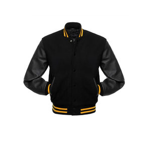 Ventes en gros de vestes de baseball personnalisées de haute qualité, roses et blanches, pour hommes, vestes bomber universitaires - Product Image 6