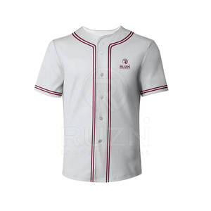 Venta directa de fábrica, Jersey de béisbol de manga corta, nuevo estilo, ropa deportiva para hombre, Jersey de béisbol - Product Image 5