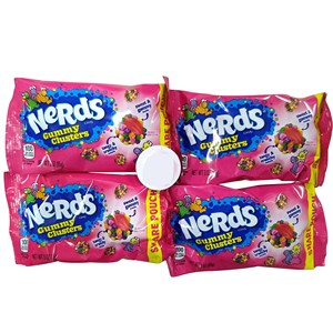 Bonbons Nerds Gummy Clusters TB 85g 12 pièces, bonbons en gros pour l'exportation, prix bas, bonbons gélifiés fruités, collation croquante, emballage en vrac - Product Image 4
