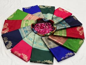 ผ้าส่าหรีเทียมสำหรับผู้หญิงในโอกาสพิเศษงานดีไซน์ใหม่ล่าสุด - Product Image 3