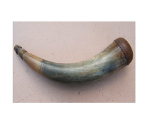 Corne à poudre de buffle de qualité génies logo personnalisé produit le plus vendu corne à poudre de buffle au design moderne fait main - Product Image 6