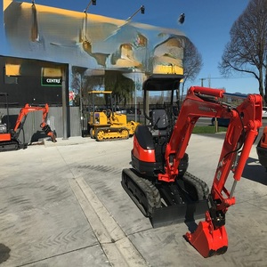 Excavadora Compacta Usada de 3 Toneladas, Microexcavadora con Cabina Cerrada y Múltiples Cucharones para Construcción, Agricultura y Jardinería - Product Image 4