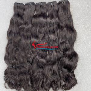 Prix de gros usine paquets de cheveux ondulés naturels bruts 100% extensions de cheveux humains vietnamiens sans synthétique sans enchevêtrement - Product Image 3