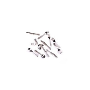 High Quality Stainless Steel Spoon Mini Size for Kitchenware <b>Tabletop</b> Decorate Item Steel Spoon Customized Sale - Product Image 2