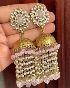 <b>Beautiful</b> Jhumki <b>Earrings</b> For Women Perfect for Weddings, Festivals, and Special Occasions Dangle <b>Earrings</b> For All Occasions - Product Image 4