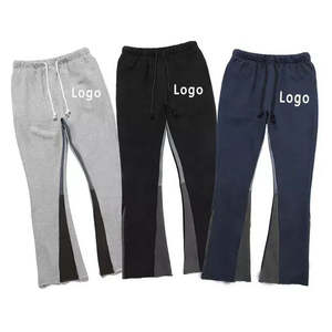 Pantalones Deportivos Unisex de Algodón 100% con Logotipo Personalizado OEM, Anti-Pilling, Impresión Digital, Estilo Hip Hop, Cintura Elástica, Peso Medio - Product Image 1