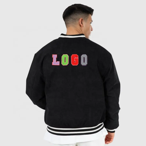 Nuevas chaquetas de bombardero de moda unisex Custom Team Varsity Letterman chaqueta Moda Hombres Bomber Chaqueta cortavientos para hombres - Product Image 2