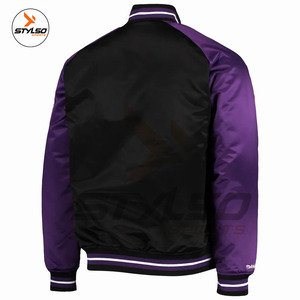 Vestes en satin en vrac de qualité supérieure vestes en satin grande taille pour hommes fabriquées au Pakistan - Product Image 3