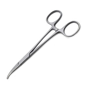 คีมจับเลือดแบบโค้งคุณภาพสูง คีลลี่ ล็อคกิ้ง แคลมป์ สำหรับผ่าตัด ทำจากสแตนเลส ขนาด 14 ซม. - Product Image 3