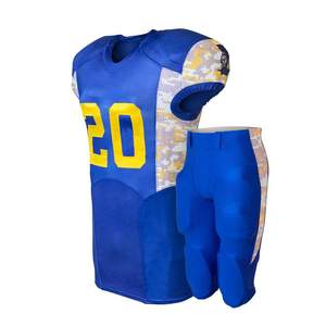 Fully Custom Football Jerseys & Matching Pant adult American Uniform/Youth <b>Club</b> 100% Polyester American Football Uniforms - Product Image 3