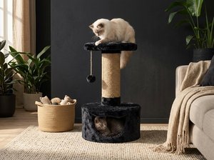 Nichoir Fleur de Minuit pour Amis Felins Urbains Sophistiqués - Product Image 2