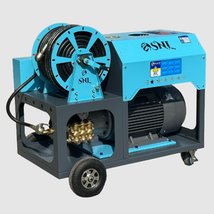 Nouvelle série 6020 Nettoyeur haute pression électrique 200 bars, déboucheur de canalisations 22 kW, déboucheur d'égouts à eau froide disponible - Product Image 4