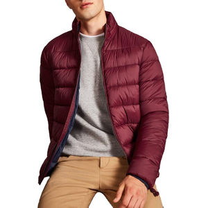 Chaquetas de Plumón de Alta Calidad para Hombre para el Frío Invernal, Chaqueta Acolchada con Cierre de Cremallera y Relleno de Algodón - Product Image 6