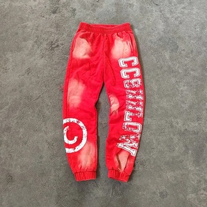 Sudadera con Capucha y Pantalones Deportivos de Felpa Francesa Suave, 300 GSM, Felpa Gruesa, Lavado Ácido, Chándal, MOQ Bajo, 100% Algodón - Product Image 5