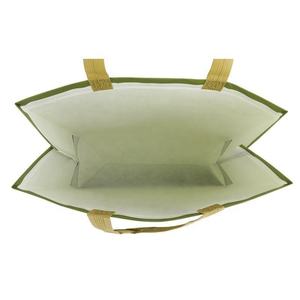 Bolsa de Compras de Tela No Tejida con Logotipo Impreso Personalizado, Correa para el Hombro, Cierre Personalizado, para Mantener la Comida Caliente, Entrega de Comida, Almuerzos - Product Image 5