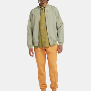 Blouson Bomber en Polyester Léger de Haute Qualité, Impression Personnalisée du Logo OEM, Col Montant, Logo Avant, Saison Hivernale, Hommes - Product Image 6