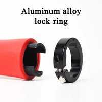 BUCKLOS OEM/ODM manillar de bicicleta ergonómico de goma manillar de bicicleta de montaña integrado antideslizante empuñaduras de bicicleta
