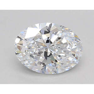 Impressionnant 1.50 CT coupe ovale couleur D cultivée en laboratoire VVS2 clarté diamant en vrac certifié IGI excellente symétrie polonaise pas de fluorescence - Product Image 1