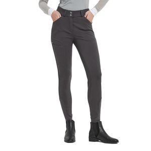 Vente en gros de culottes d'équitation en silicone de qualité supérieure pour femmes, pantalons d'équitation droits, legging pour chevaux - Product Image 1
