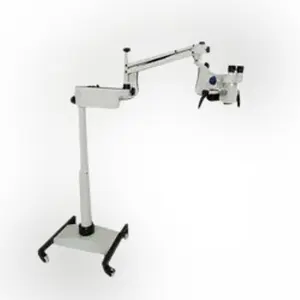 SCIENCE & SURGICAL STAINLESS STEEL DENTAL SURGICAL OPERATING MICROSCOPE DIRECT HALOGEN LIGHT SOURCE.....