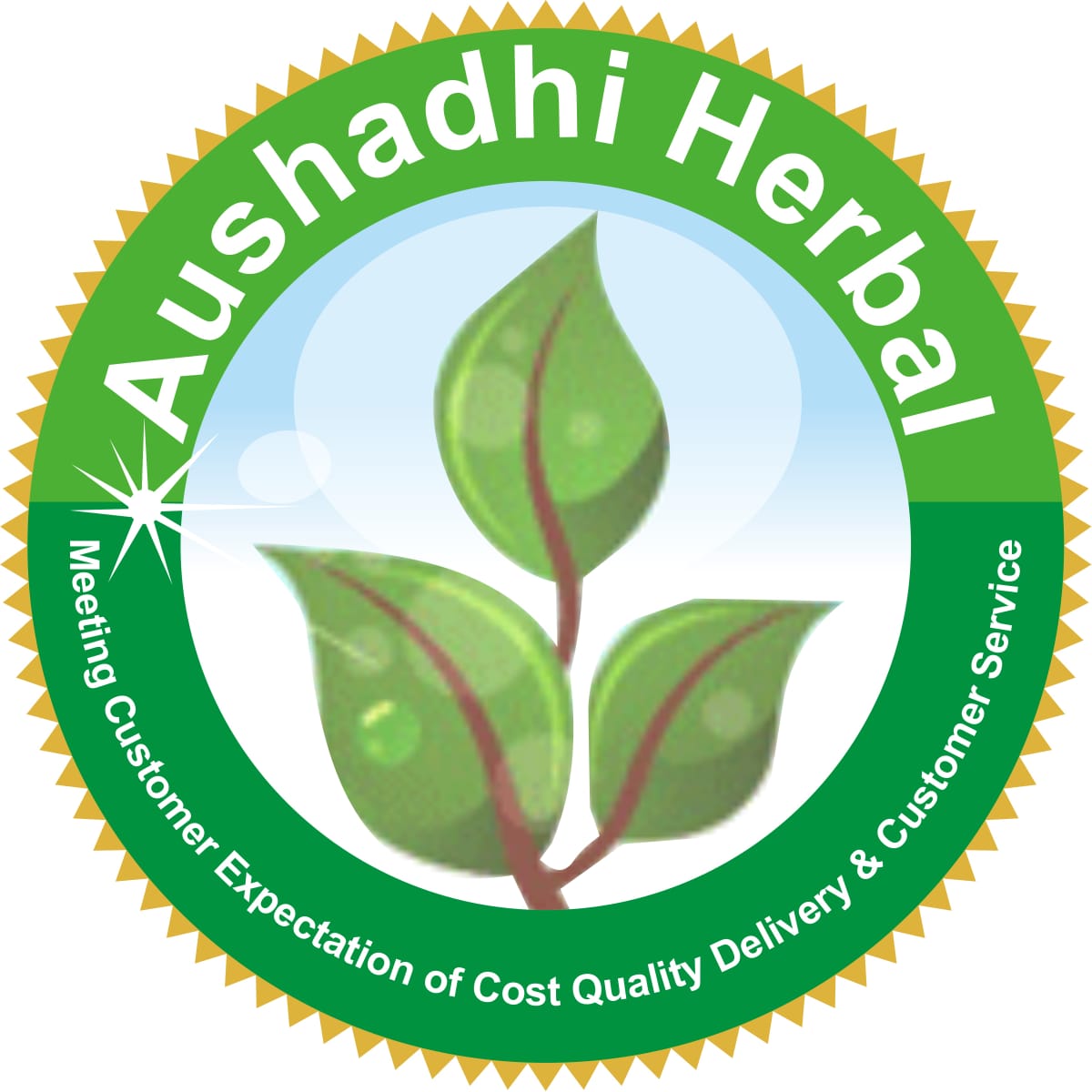 AUSHADHI HERBAL logo