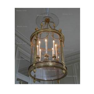 Finest Quality <b>Brass</b> and Glass Hanging <b>Lantern</b> Customized Shape and Size Ramadan Kareem Hanging <b>Lantern</b> - Product Image 5