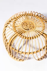 Rattan Traditional Design <b>Portable</b> Side <b>Table</b> for Home Office Use - Product Image 4