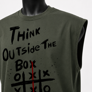 Camiseta sin mangas de algodón con estampado gráfico para hombre, estilo streetwear, top de verano - Product Image 6