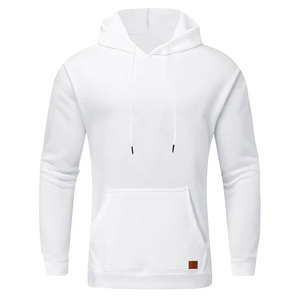 Sweat à capuche pour homme de fabricant de premier plan, personnalisé, en molleton bouclette épais, avec logo brodé, marque privée, coupe ample - Product Image 3