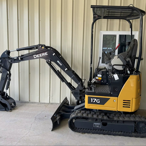 Mini-excavatrices sur chenilles John Deere 17G d'occasion avec godet de 4 m³, moteur Laidong, faible consommation de carburant, garantie 1 an, à vendre - Product Image 1