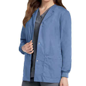 Enfermera médica Unisex Scrub Chaquetas Algodón Poliéster Stretch Hospital Scrub Jacket - Product Image 4