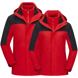 Veste de randonnée personnalisée pour hommes Veste imperméable Manteau coupe-vent respirant Veste d'extérieur à coque dure de haute qualité avec capuche complète - Product Image 5