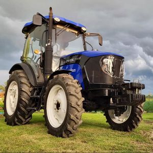 Tractor Lovol F4100 de 100HP de alta calidad con gran distancia al suelo, ejes traseros robustos y mecanismo de toma de fuerza de 2 velocidades - Product Image 4