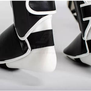Lightweight Training <b>Shin</b> <b>Pads</b> Best Material Leather for Boxing Protection Low MOQ - Product Image 6