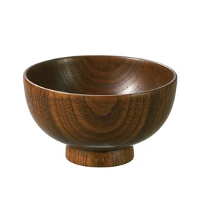 Natural <b>Wooden</b> <b>Bowl</b> Household Fruit and <b>Salad</b> <b>Bowl</b> for Home Restaurant and Party Free Shipping by glowin fashion - Product Image 5