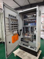 Gabinete de Control de Acero al Carbono IP54 CFD 800x600x500mm Tipo Rittal, Caja Eléctrica con Placa de Montaje, Panel Industrial CE