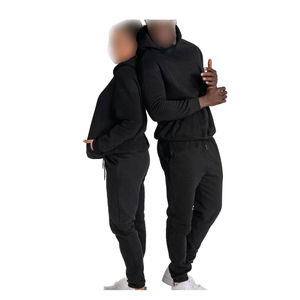 Chándal de invierno de dos piezas a la moda, chándales informales Unisex, conjuntos de ropa elegantes de ajuste holgado, chándal de ajuste Regular - Product Image 3