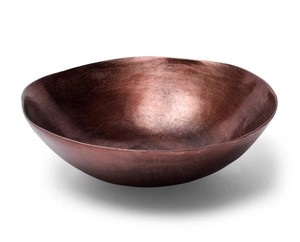 Plateau de fruits haut de gamme en aluminium plaqué cuivre antique fini bol de service en cuivre martelé bol de fruits de qualité supérieure - Product Image 1