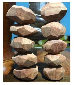 Jouets en bois naturel pour Chiuldren Tumi Ishi Pierre d'équilibre en bois de roche du Vietnam - Product Image 6