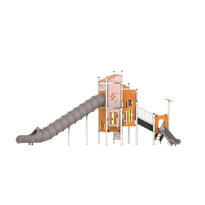 Luxury Steel and Aluminum Playsets for Children for Parks and Kindergartens Artist Theme Park