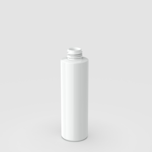 Bouteille en plastique colorée blanche transparente de luxe pour les tailles cosmétiques de soin de la peau de nettoyant de lotion 300ml fournies par le fabricant M0473T - Product Image 1