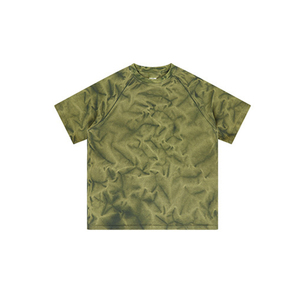 Camiseta Casual de Manga Corta para Hombre, 100% Algodón Jersey, 300 Gramos, Corte Holgado, Cuello Redondo, Diseño en Blanco para Transferencia Térmica - Product Image 5
