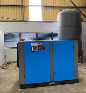 Nouvelle machine de compresseur d'air à vis stationnaire 120hp Super Silent AC Power Air Cooled Lubricated Bearing Motor PLC Configuration - Product Image 1