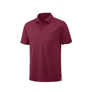 Personalizado de alta calidad de los hombres de talla grande de manga corta de algodón para la camisa de polo de nuevo diseño de color sólido estilo informal bordado Technics - Product Image 5