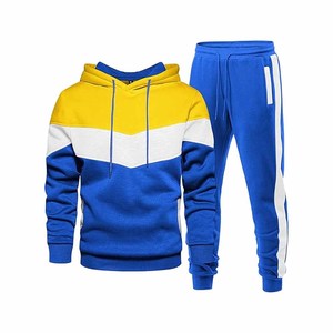 Ensemble de survêtement pour homme, 2 pièces, sweat-shirt à capuche et jogging décontractés - Product Image 4