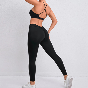 Soutien-gorge de sport respirant doux sans bretelles pour femmes pour l'entraînement de fitness de yoga avec logo avant grand prix en vente - Product Image 5