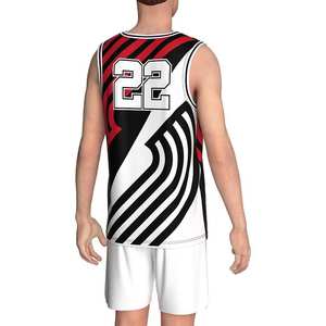 Maillot de basket-ball reggae pour hommes en gros, brodé, directement de l'usine - Product Image 6