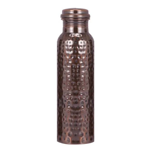 Wholesale 100% Pure Curve Copper 950 ml Eco-Friendly <b>Water</b> <b>Bottle</b> India for Yoga Travelling and <b>Gym</b> - Product Image 4