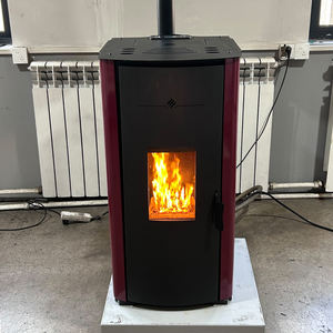 <span class=keywords><strong>Estufa</strong></span> de <span class=keywords><strong>Pellets</strong></span> Hidroeléctrica GT2001A de 20KW, Independiente para Interiores, con Panel de Control WIFI - Product Image 4