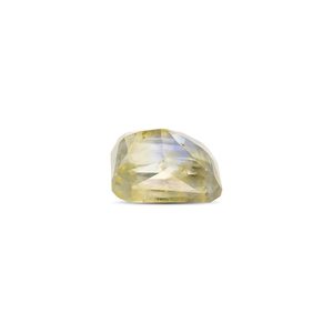 Zafiro Bicolor de 3.96 Quilates (Pitambari) Corte Esmeralda Facetado, Piedra Natural Sintética Suelta, Gema Roja con 3mm de Altura - Product Image 2